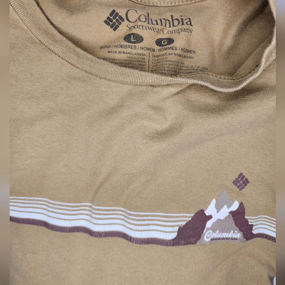 Mens Long Sleeve Columbia Shirt Size Large.  EUC! - Picture 4 of 6